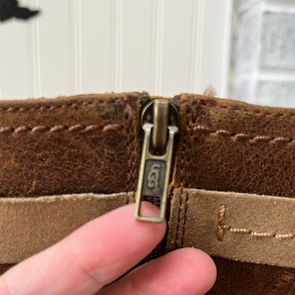 UGG Australia Darcie Leather Riding Boots - Picture 12 of 15